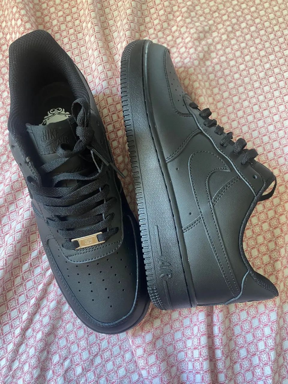 Tênis Nike Air Force 1 Preto  Novo - Foto 2