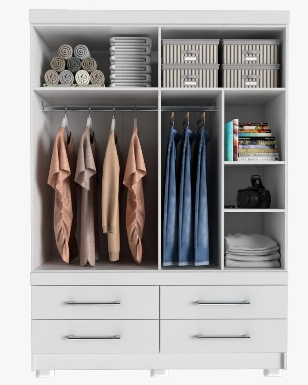  Guarda Roupa 100% MDF  - Foto 3