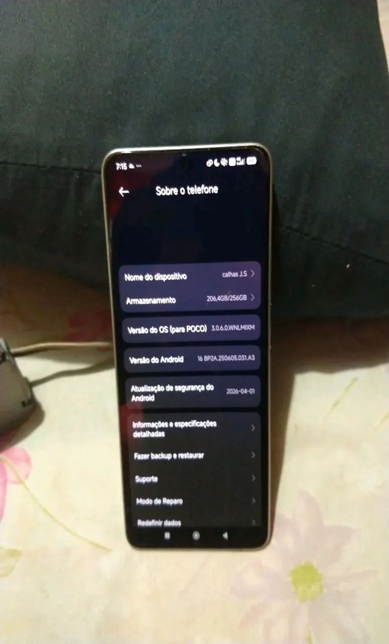 Vendo poco x6 pro semi novo - Foto 2