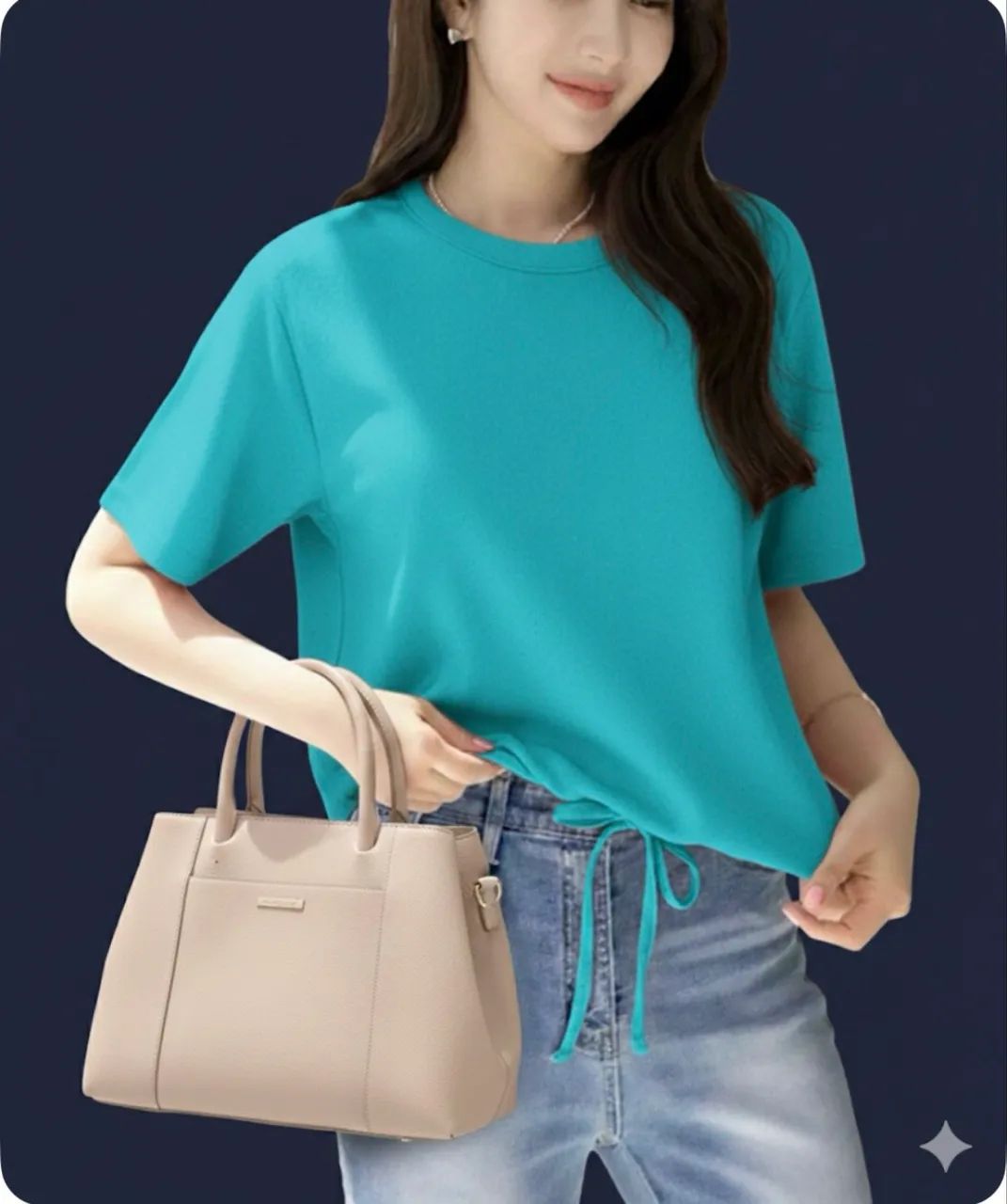 Bolsa feminina em couro legítimo  - Foto 2