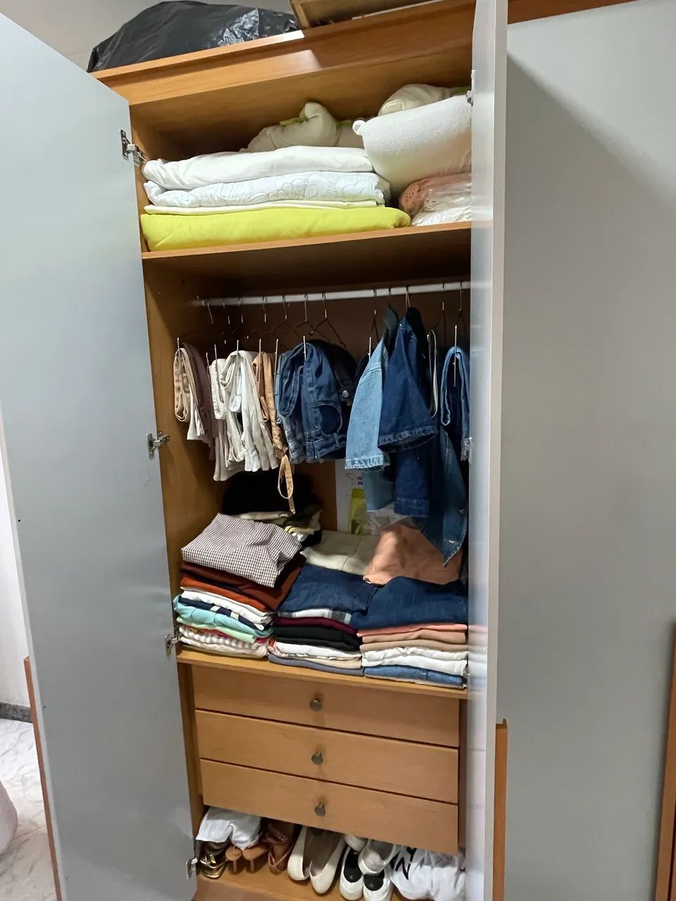 Guarda roupas com pouco tempo de uso - Foto 4