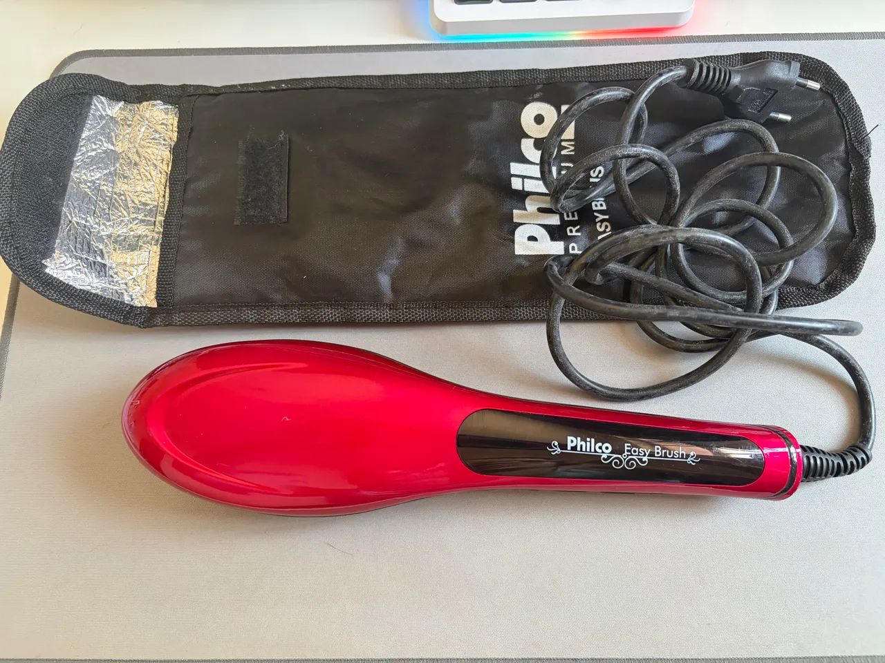 Escova alisadora Philco Easy Brush bivolt - Foto 2
