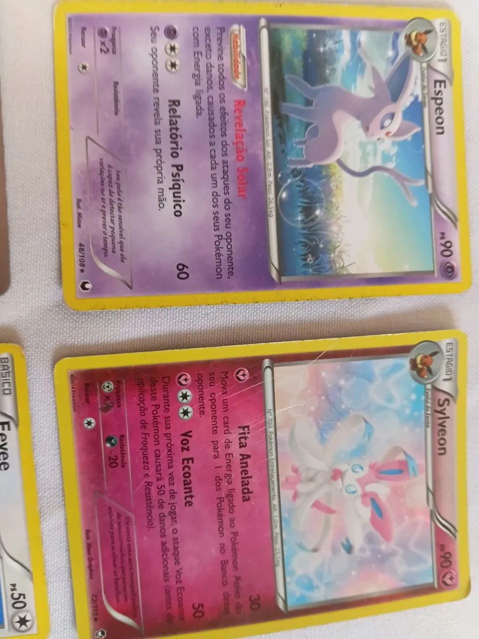 Cartas pokémon evee com as 8 evoluções - Foto 3