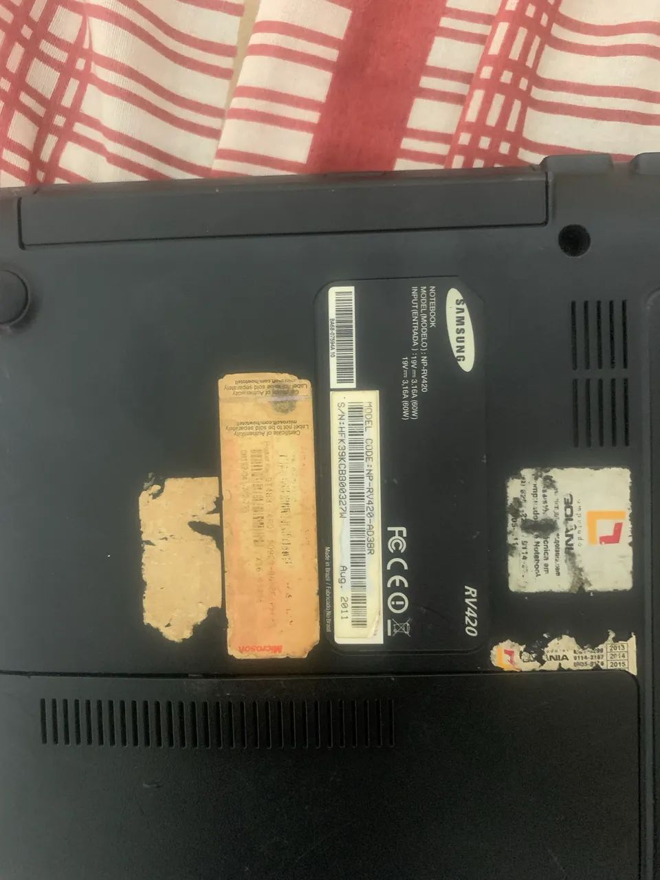 Notebook Samsung RV420 - Usado  