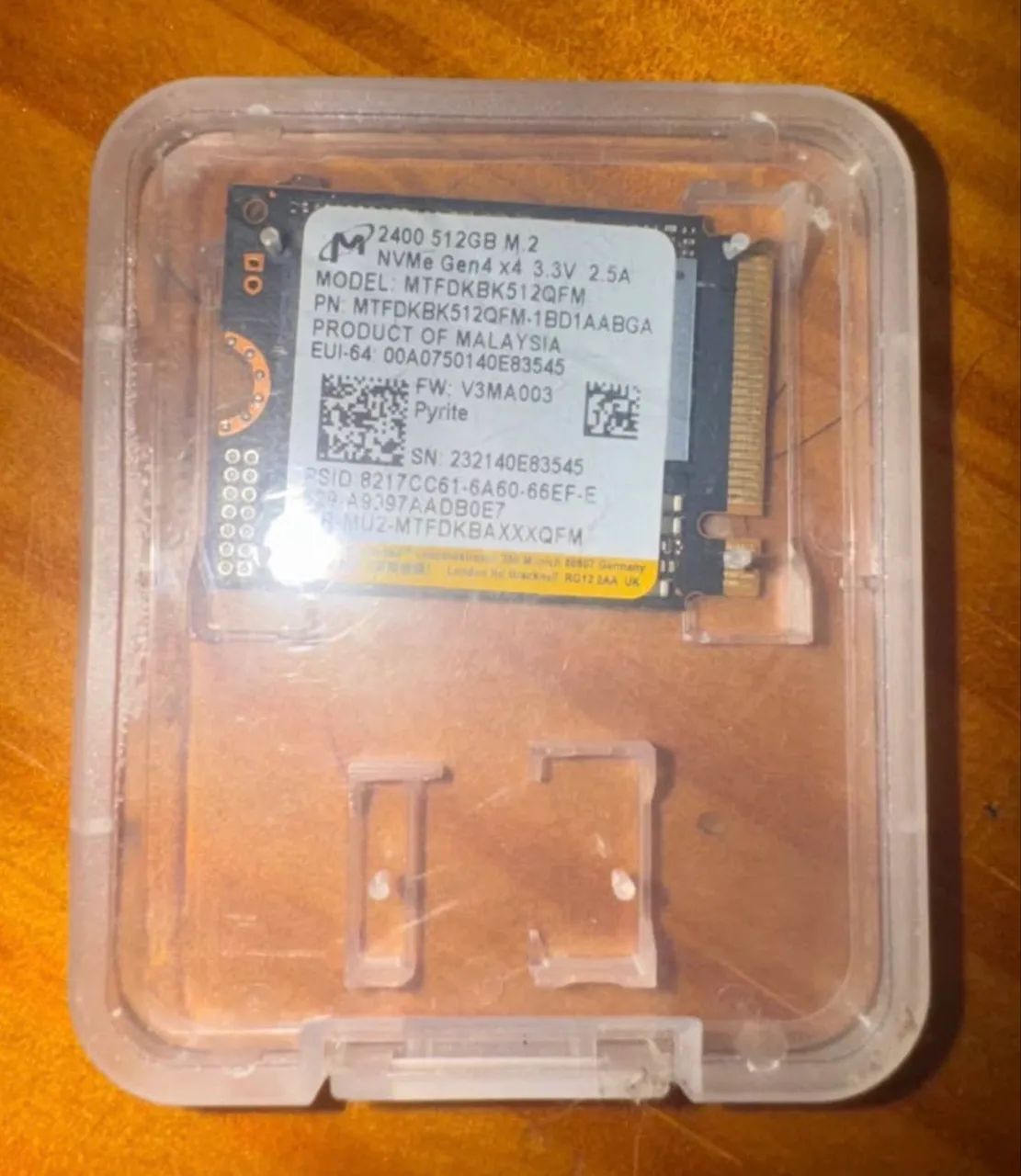 SSD nvme 512gb 4.0 P/ PS5