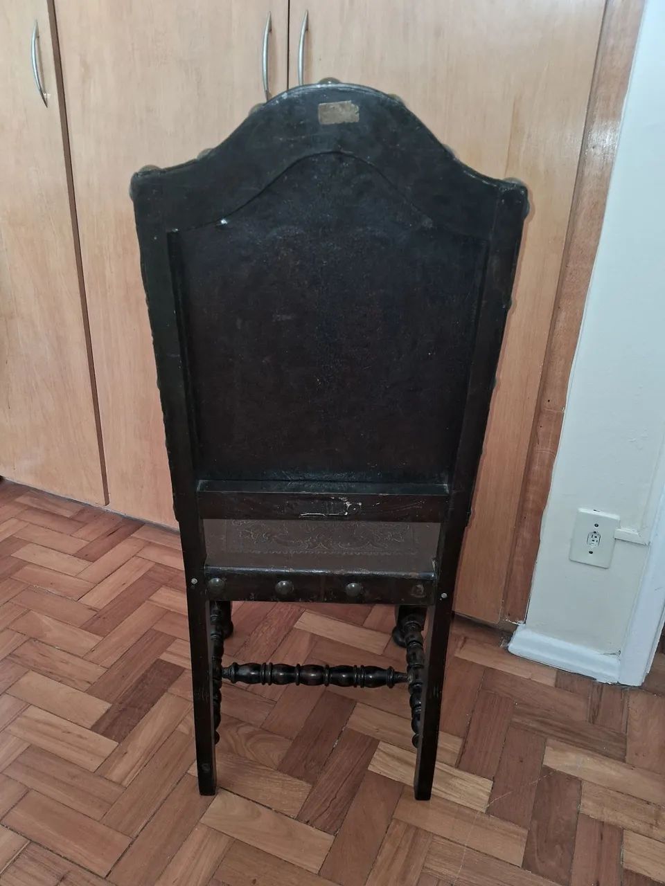 Cadeira manoelina antiga peça de época - Foto 4