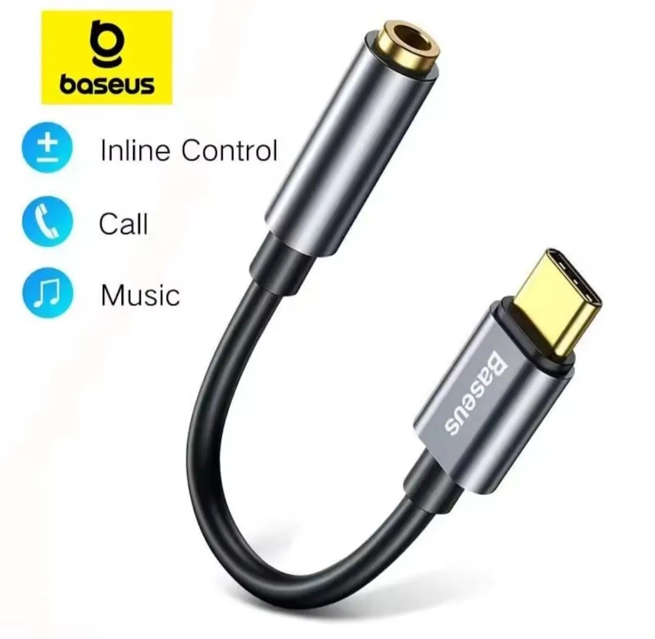 Adaptador Tipo C Para P2 Baseus Premium