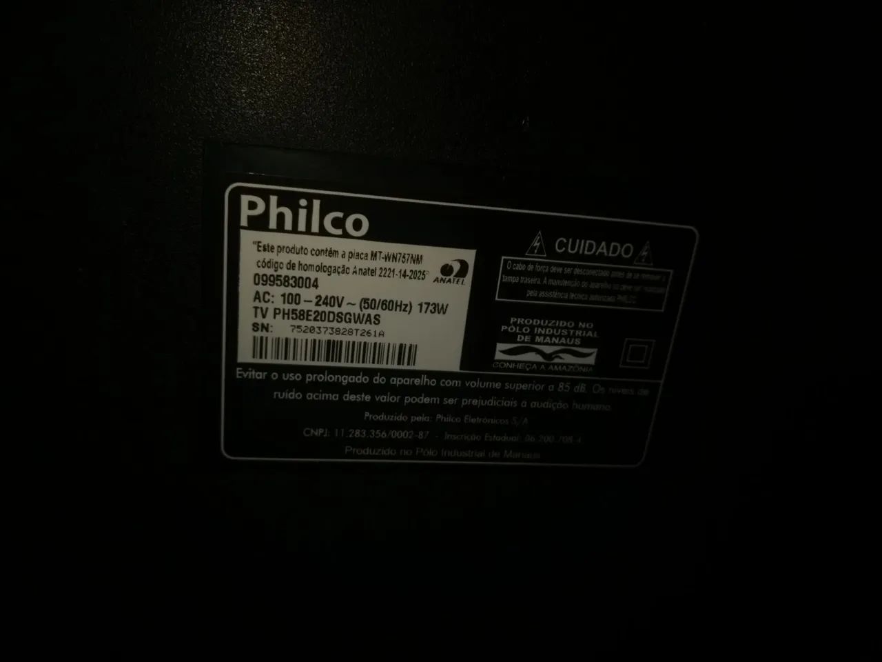 Vendo TV Philco 58" Led  - Foto 4