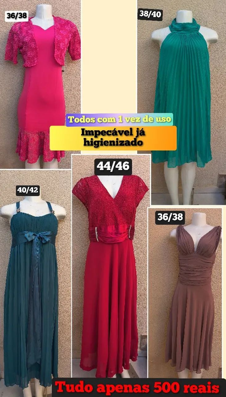Vestidos festa novo 