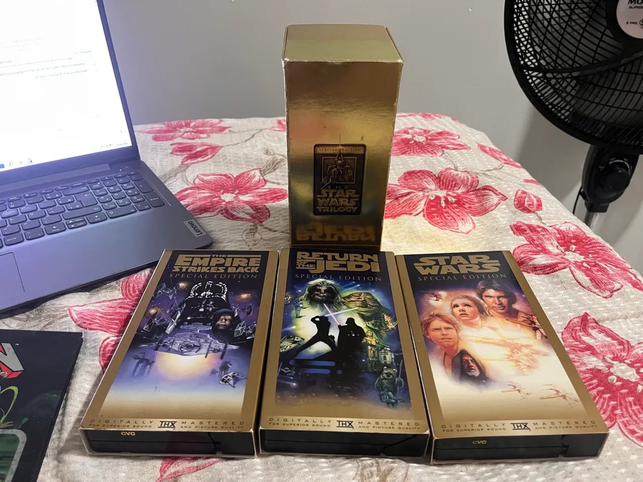 Box VHS Star Wars Importado