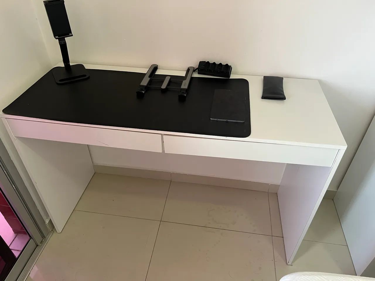 Mesa escrivaninha retangular 120cm x 45cm