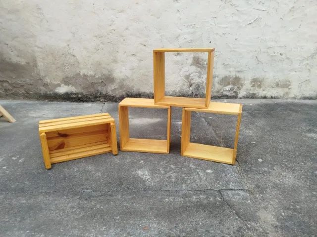 Conjunto de Nichos em Madeira - Foto 2