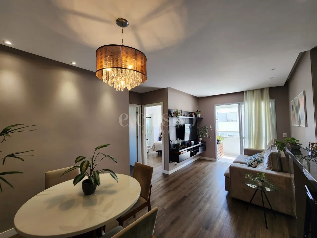 Apartamento mobiliado com 2 suítes no Abraão, Florianópolis/SC - Foto 2