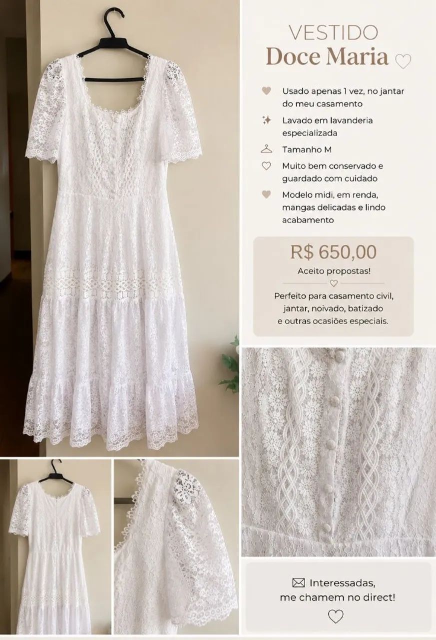 Vestido Doce Maria 
