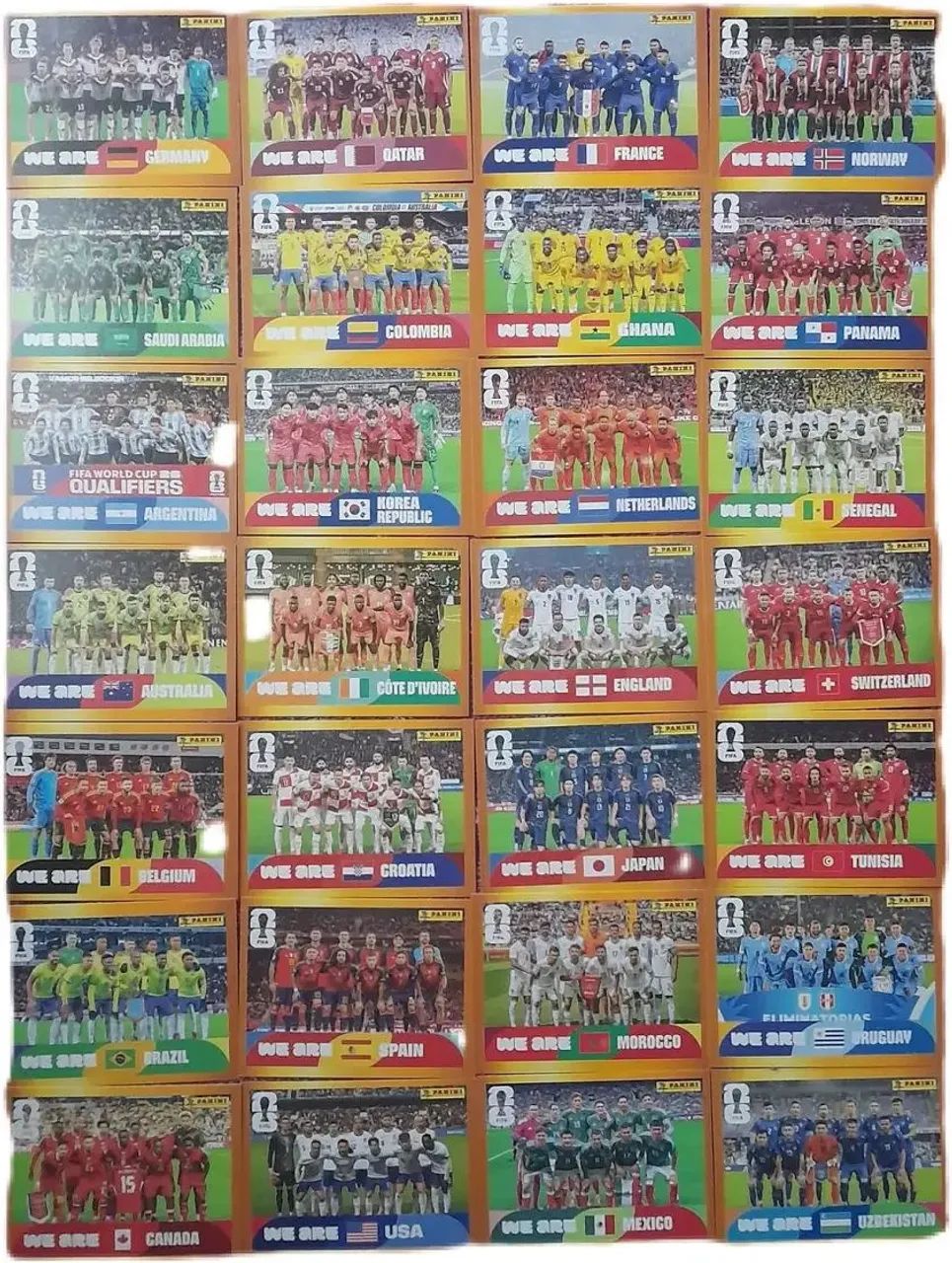 Coleção MC Donald's figurinhas douradas 