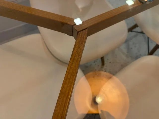 Mesa de vidro + 4 cadeiras - Foto 5