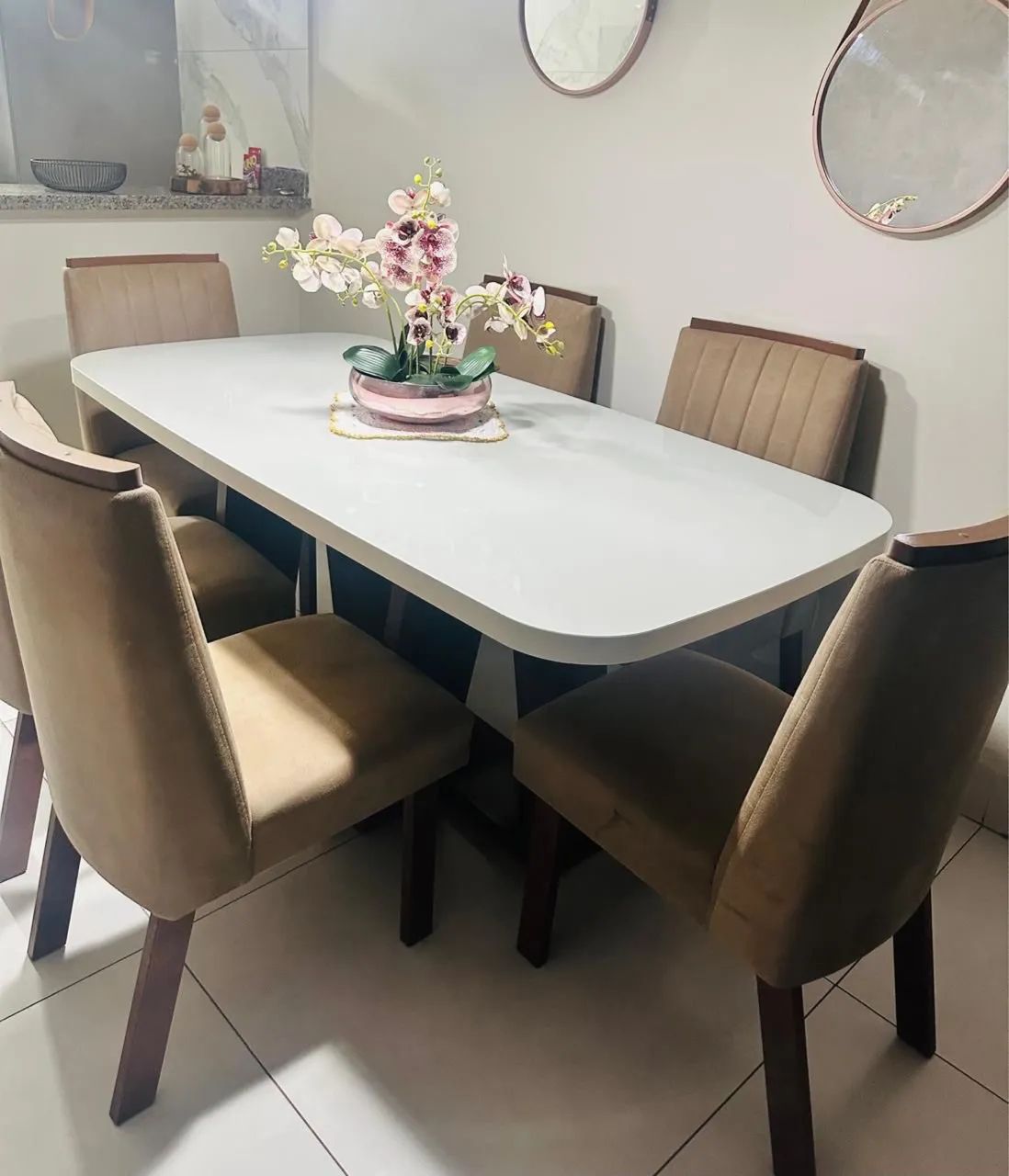 Mesa de jantar 6 cadeiras - Foto 4