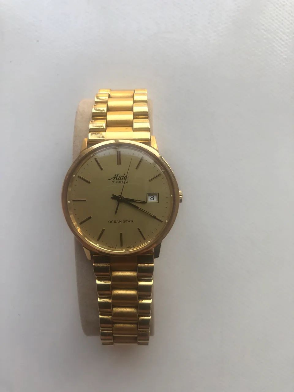 Relogio Mido Ocean Star dourado - Foto 4