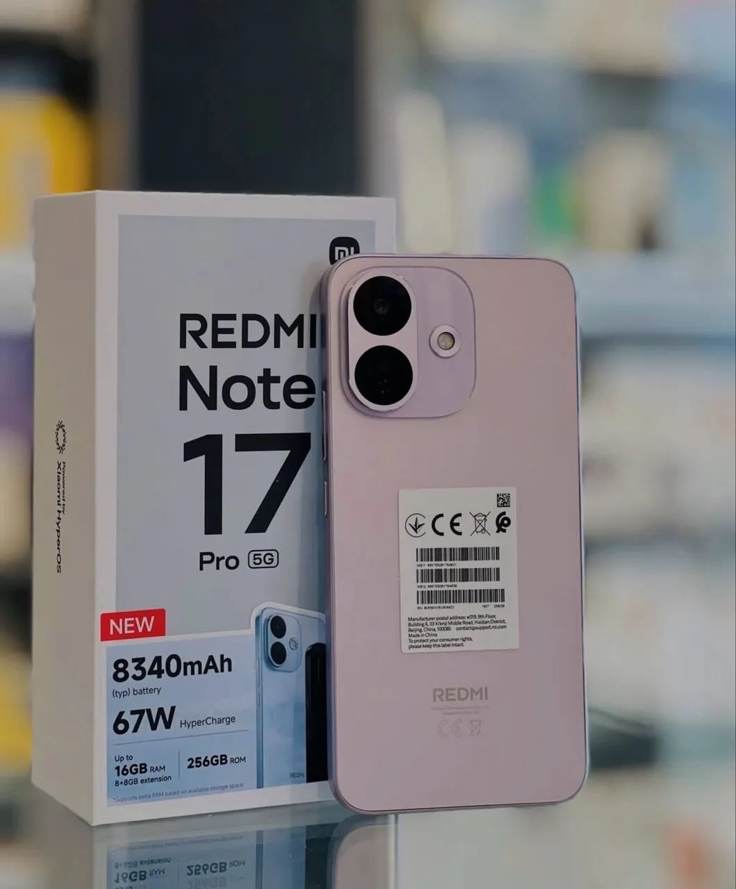 Redmi Note 17 Pro 5G 256Gb 8Ram Lançamento 