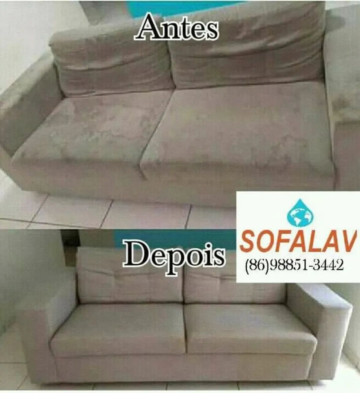 Limpeza de Sofá Lavagem a Seco