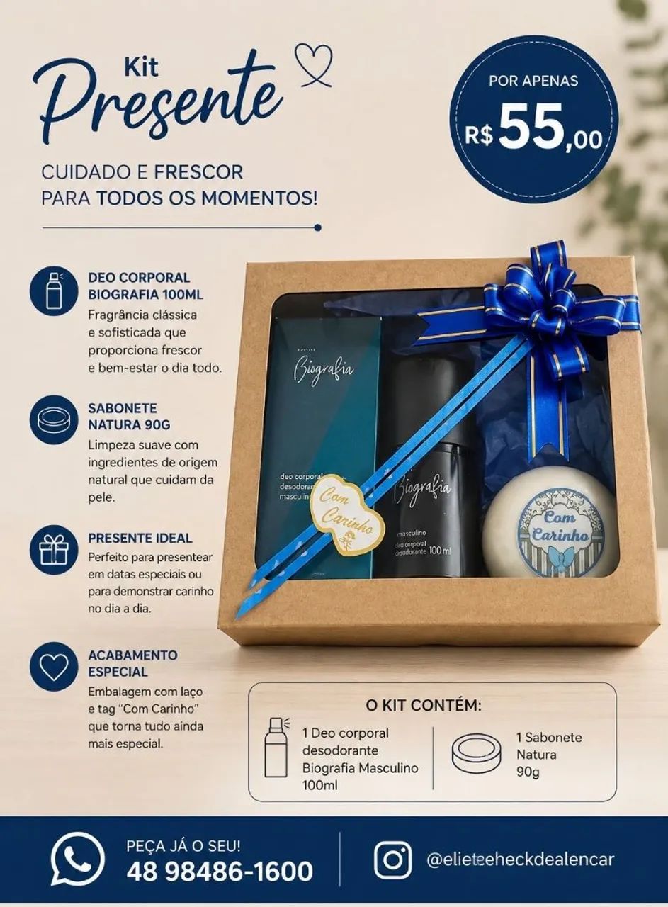 Kits presentes masculino  - Foto 2