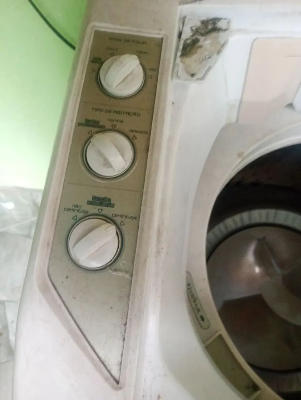 Máquina de lavar Brastemp com defeito