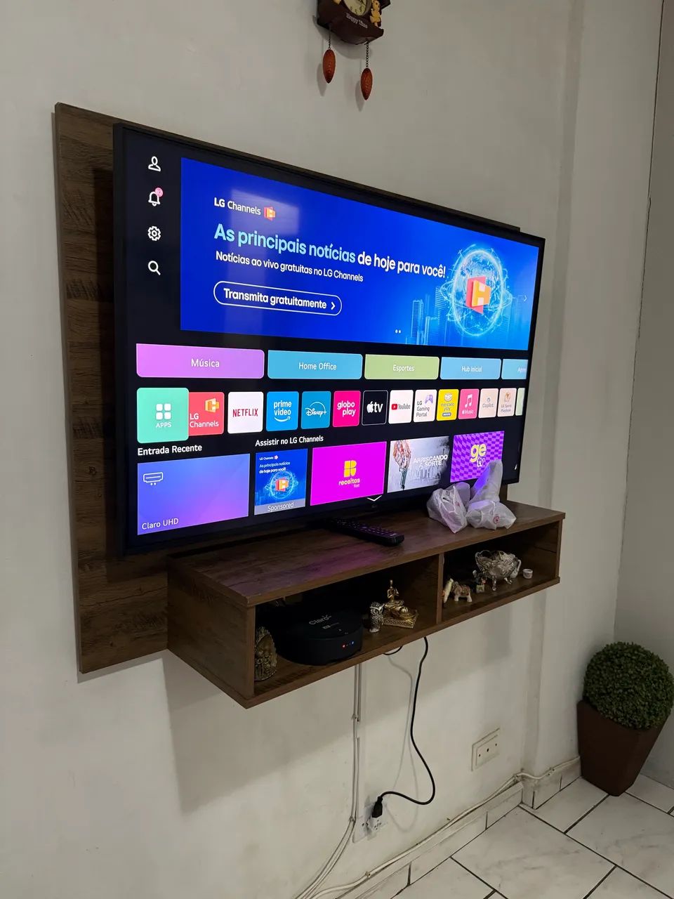 ? Smart TV LG 65? 4K UHD com webOS - Excelente estado - Foto 4