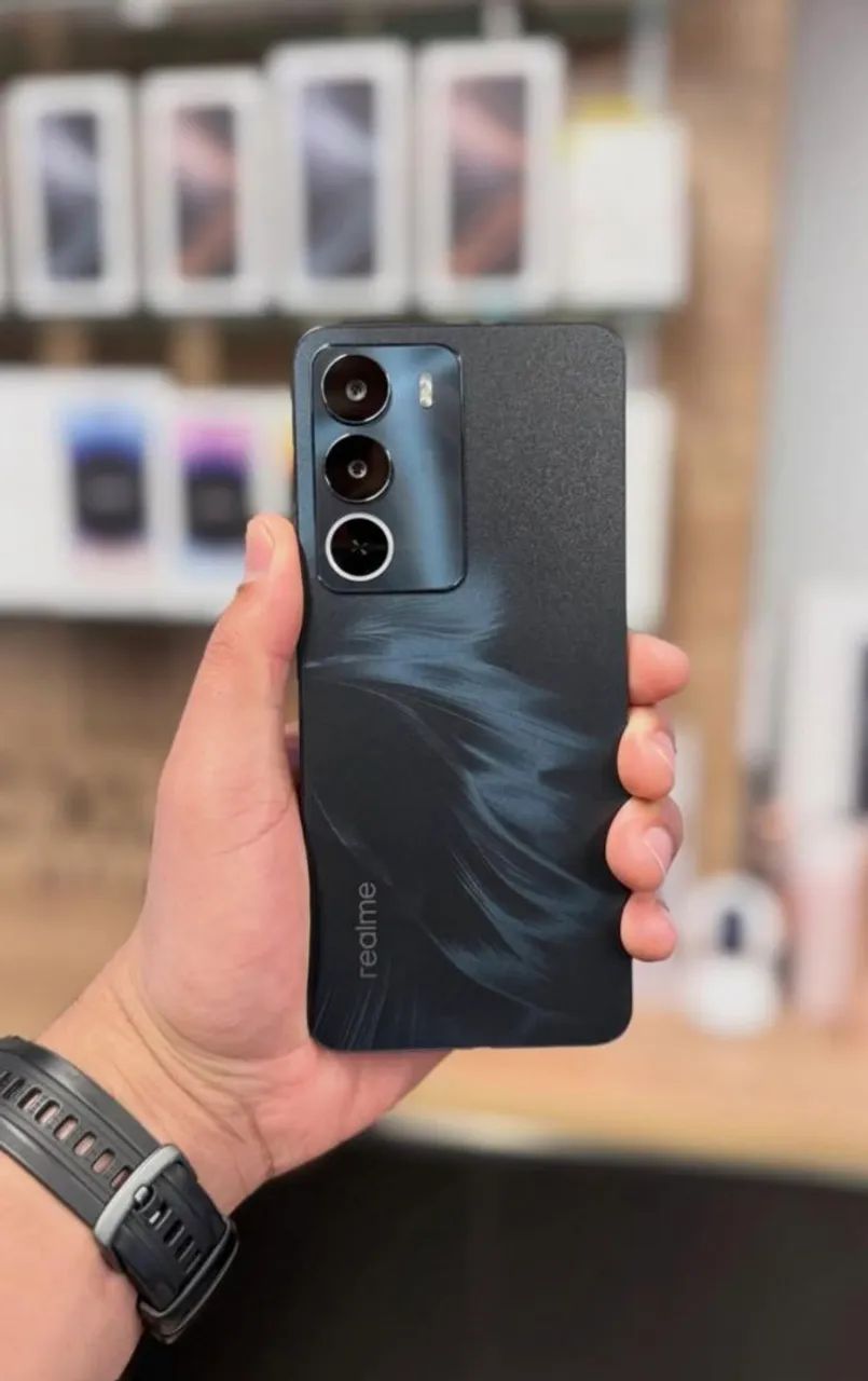 Smartphone Com NFC - Realme - Verde - C71 - 256/8 Versão Global+ Câmera Boa