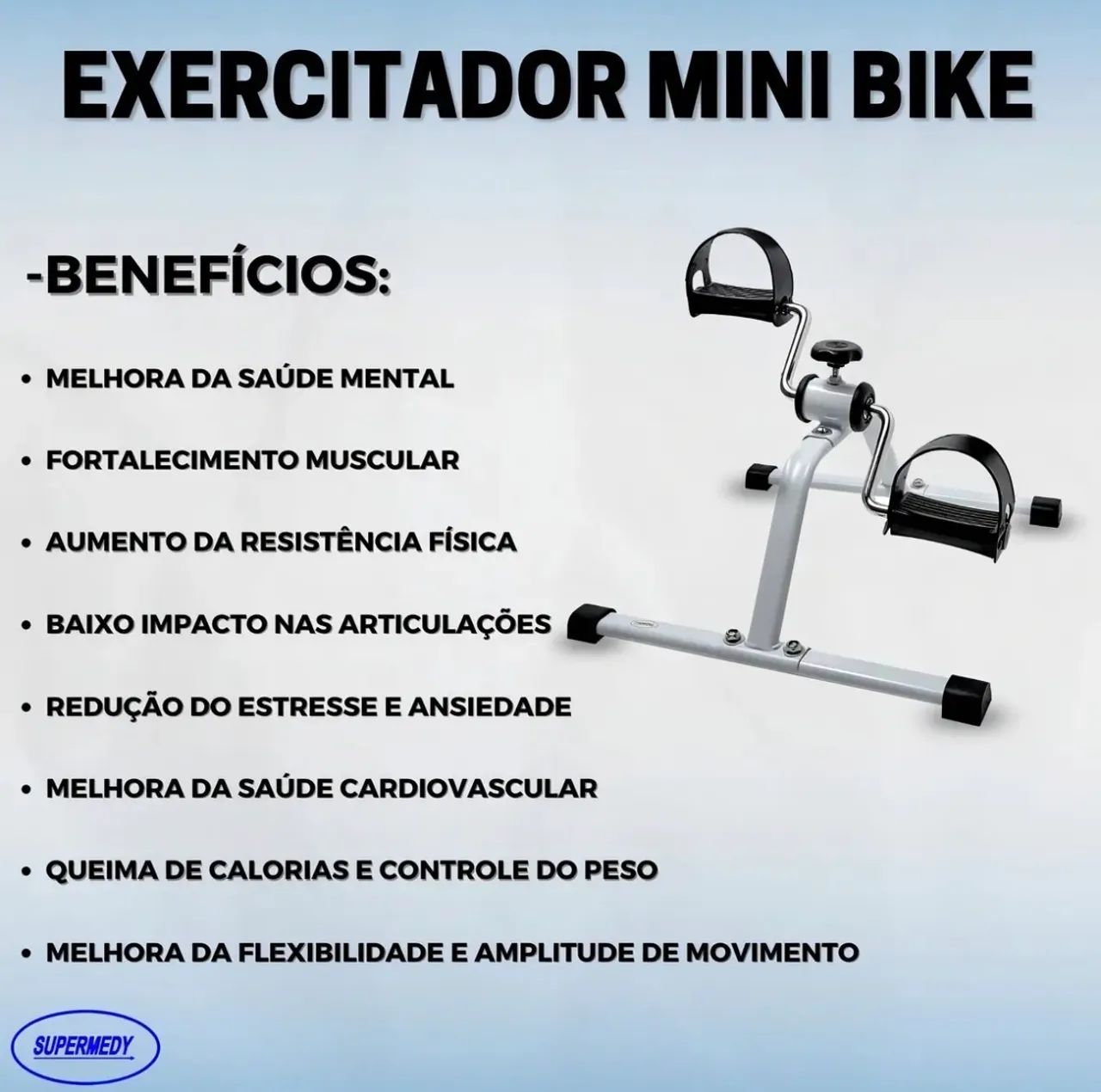Mini Bicicleta Ergométrica - Foto 5