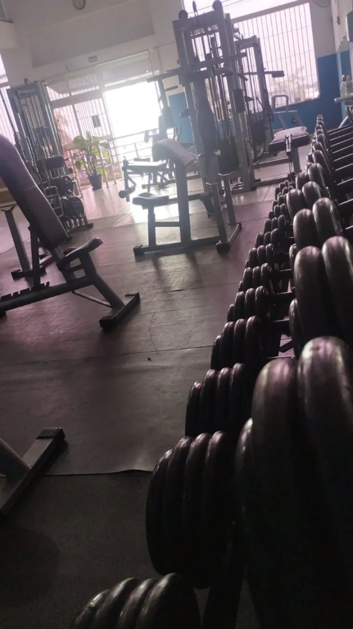 Lote Completo de Equipamentos de Academia