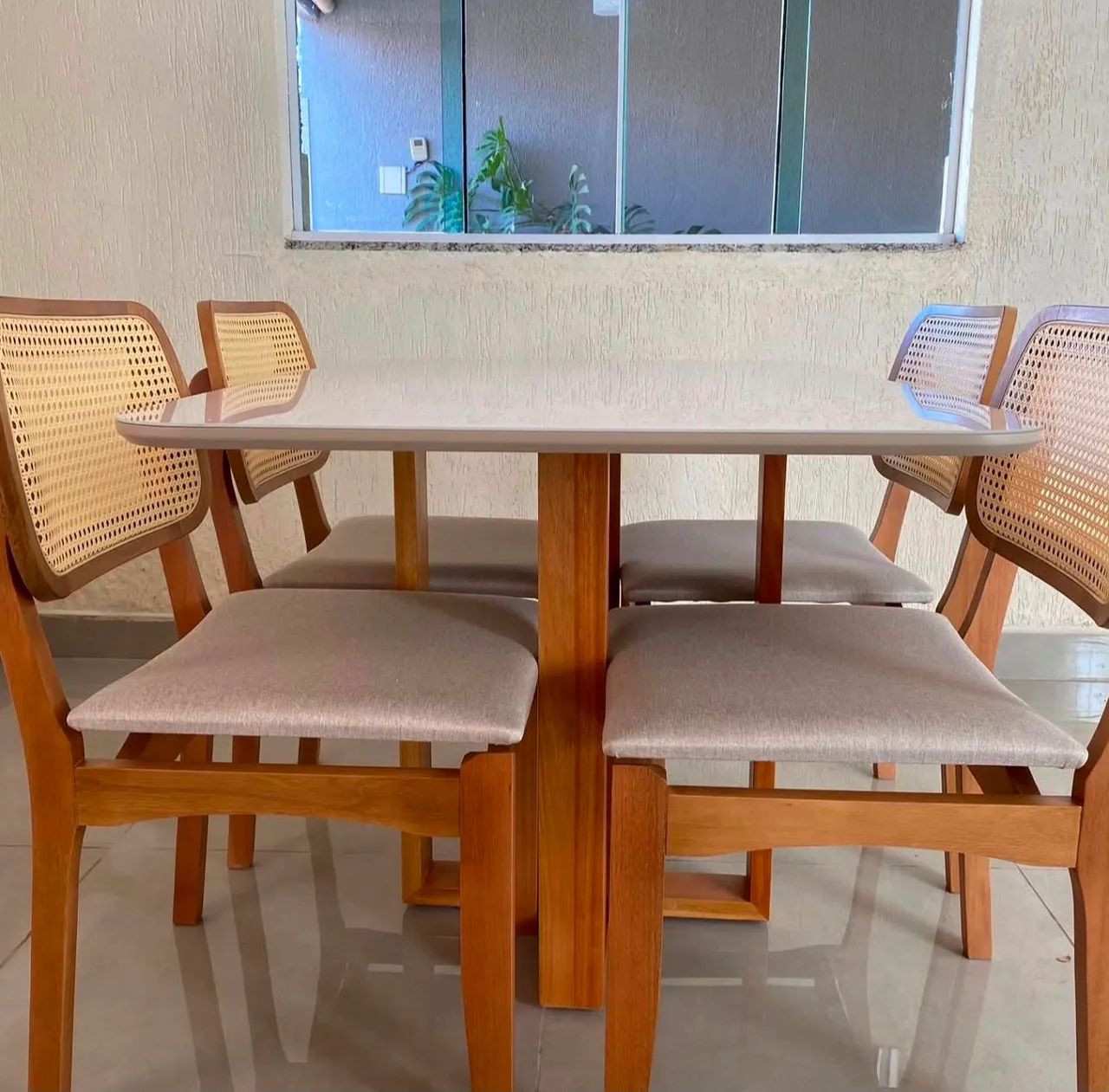Mesa de jantar iris  - Foto 4