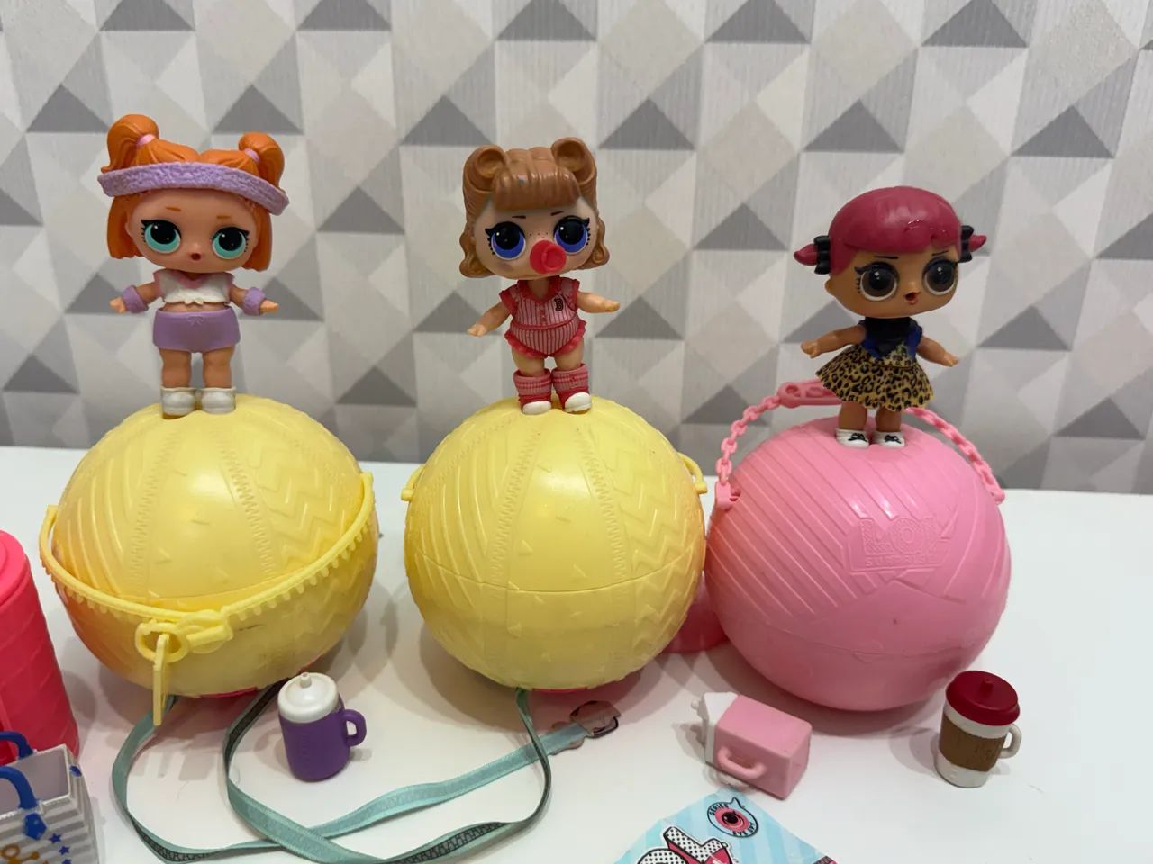 Boneca LOL Kit com 3