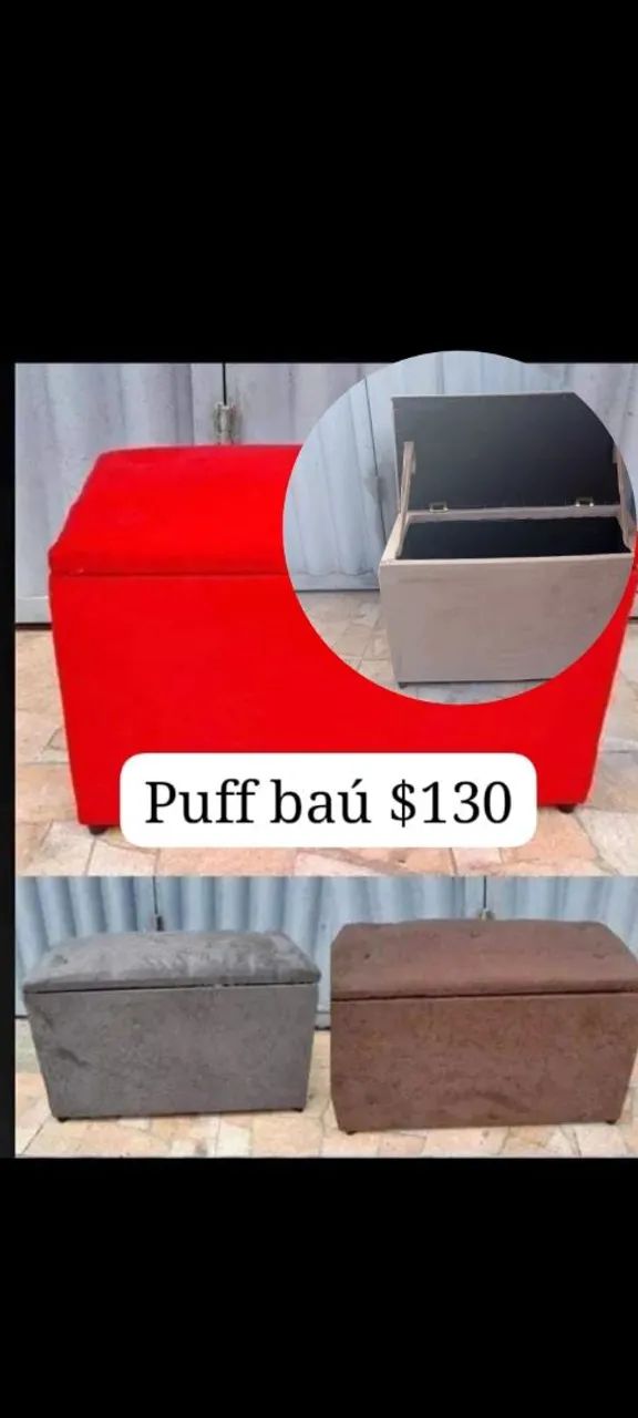Puff baú 