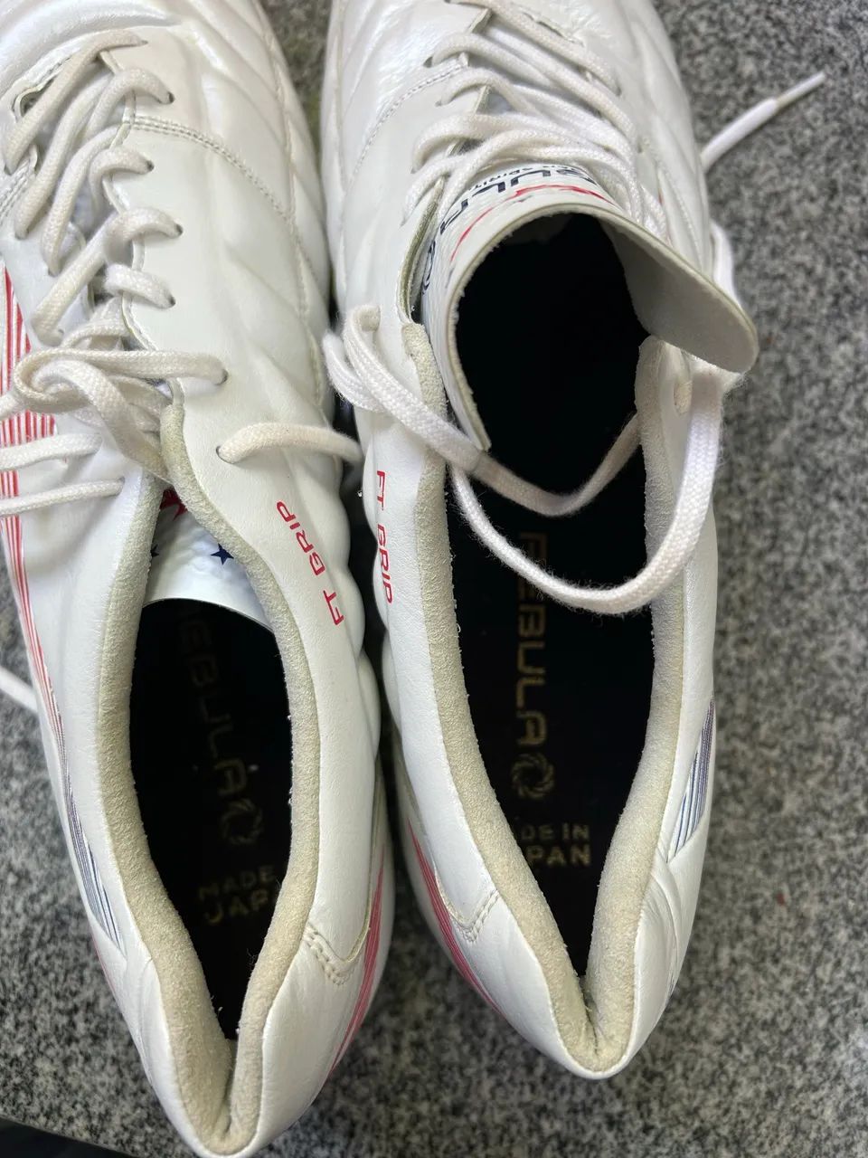 Chuteira Mizuno Rebula Cup japonesa rara usada 1x apenas