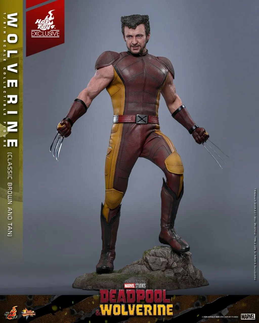 Hot toys Wolverine (classic Brown and tan)  - Foto 3