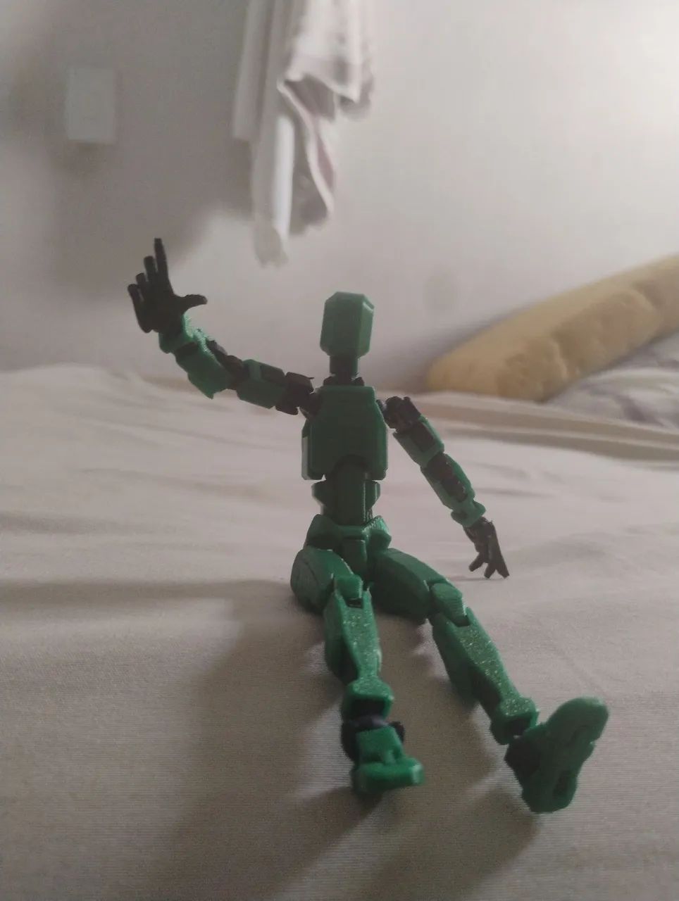 Boneco Dummy Verde (Montado + kit de mãos) 