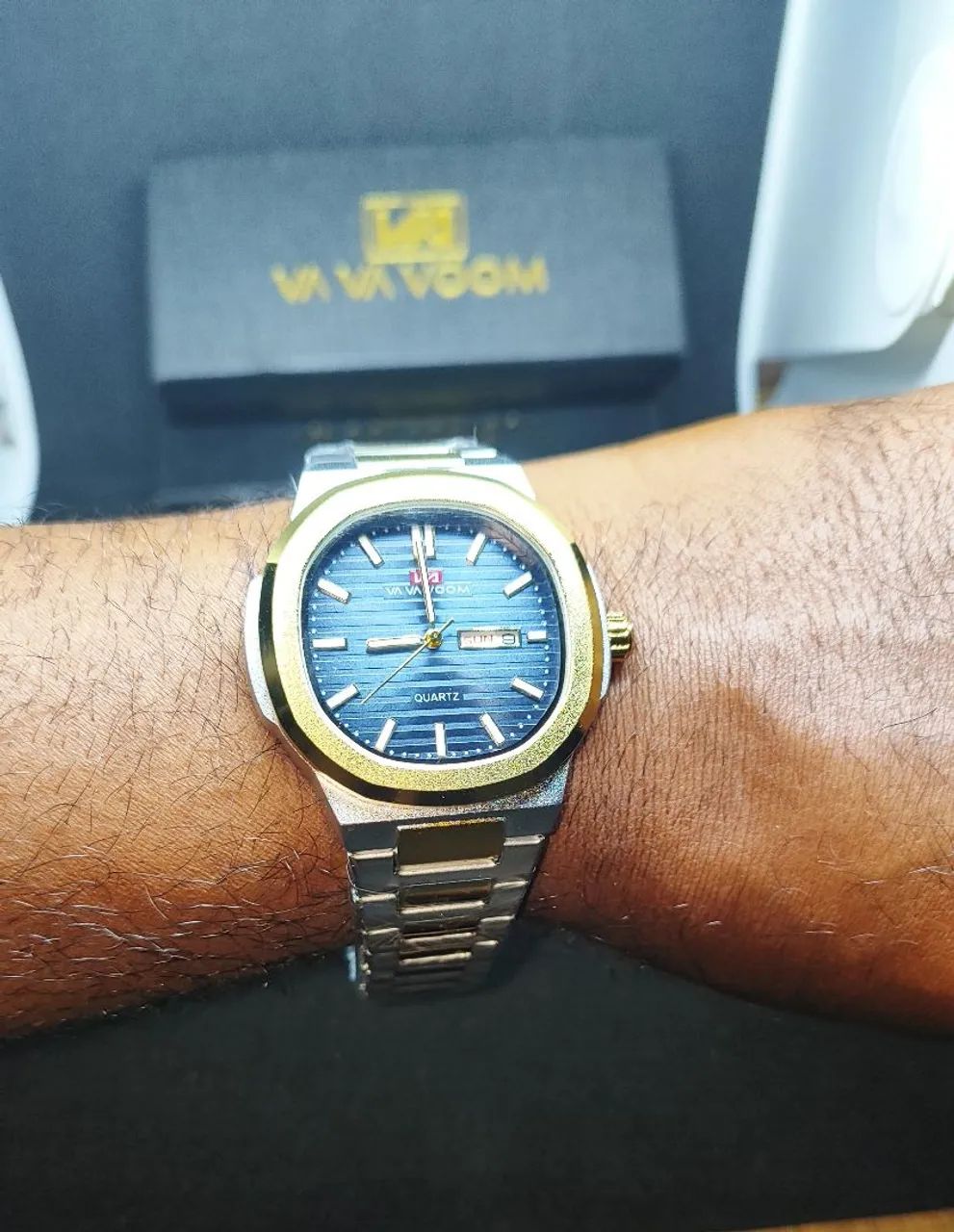 Relógio VAVAVOOM Estilo Negócios Entrega Grátis <br> - Foto 4