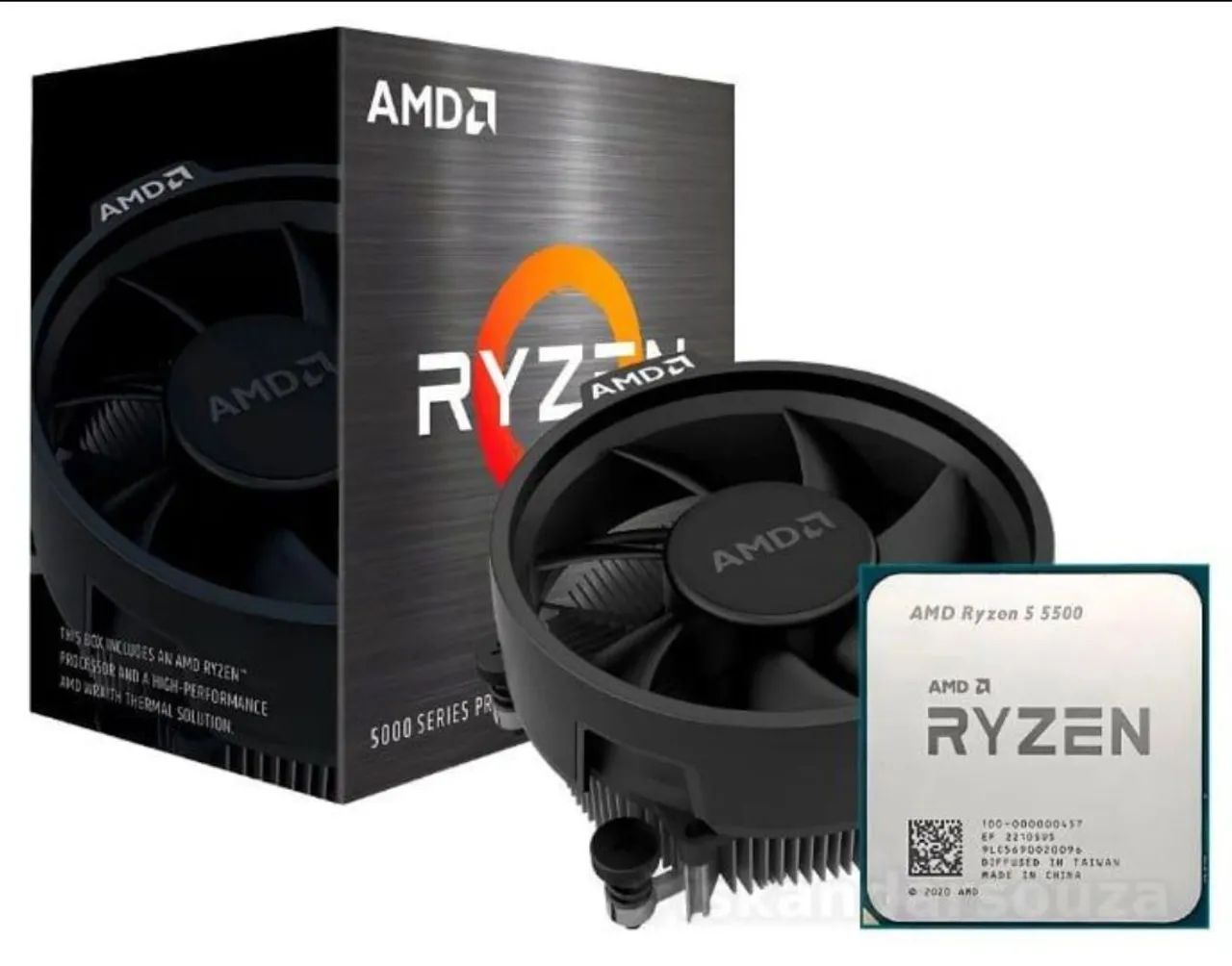 Processador Ryzen 5 5500 4.4ghz