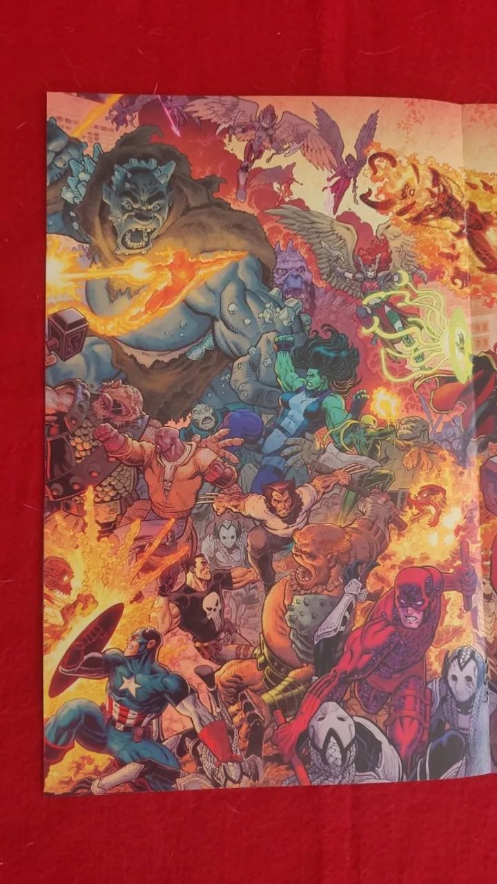 Pôster Marvel Comics War of Realms 31 x 26 2
