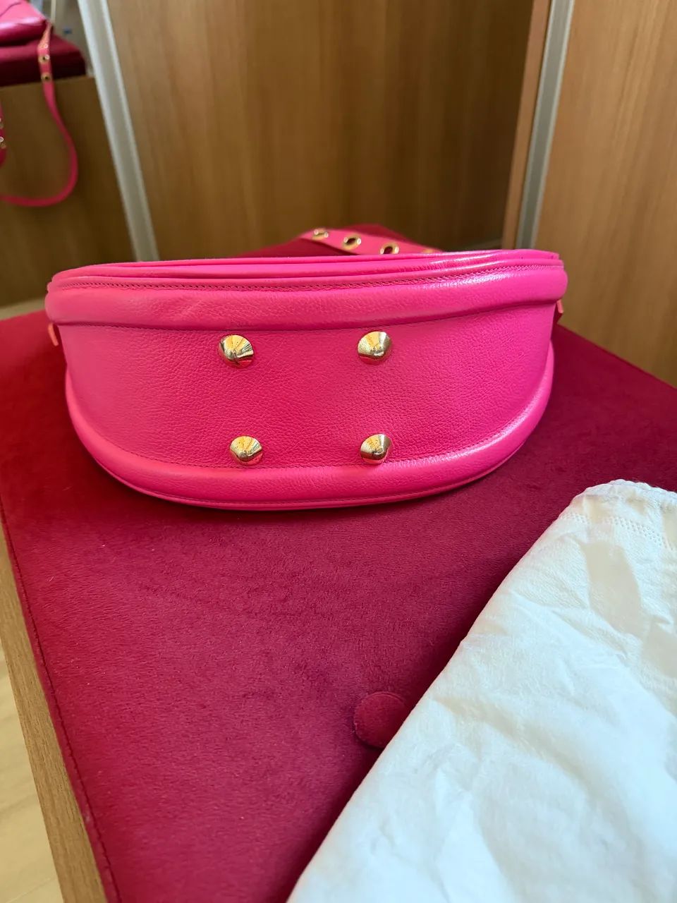 Bolsa Nicole couro legítimo - Fernanda Gregorin  - Foto 3