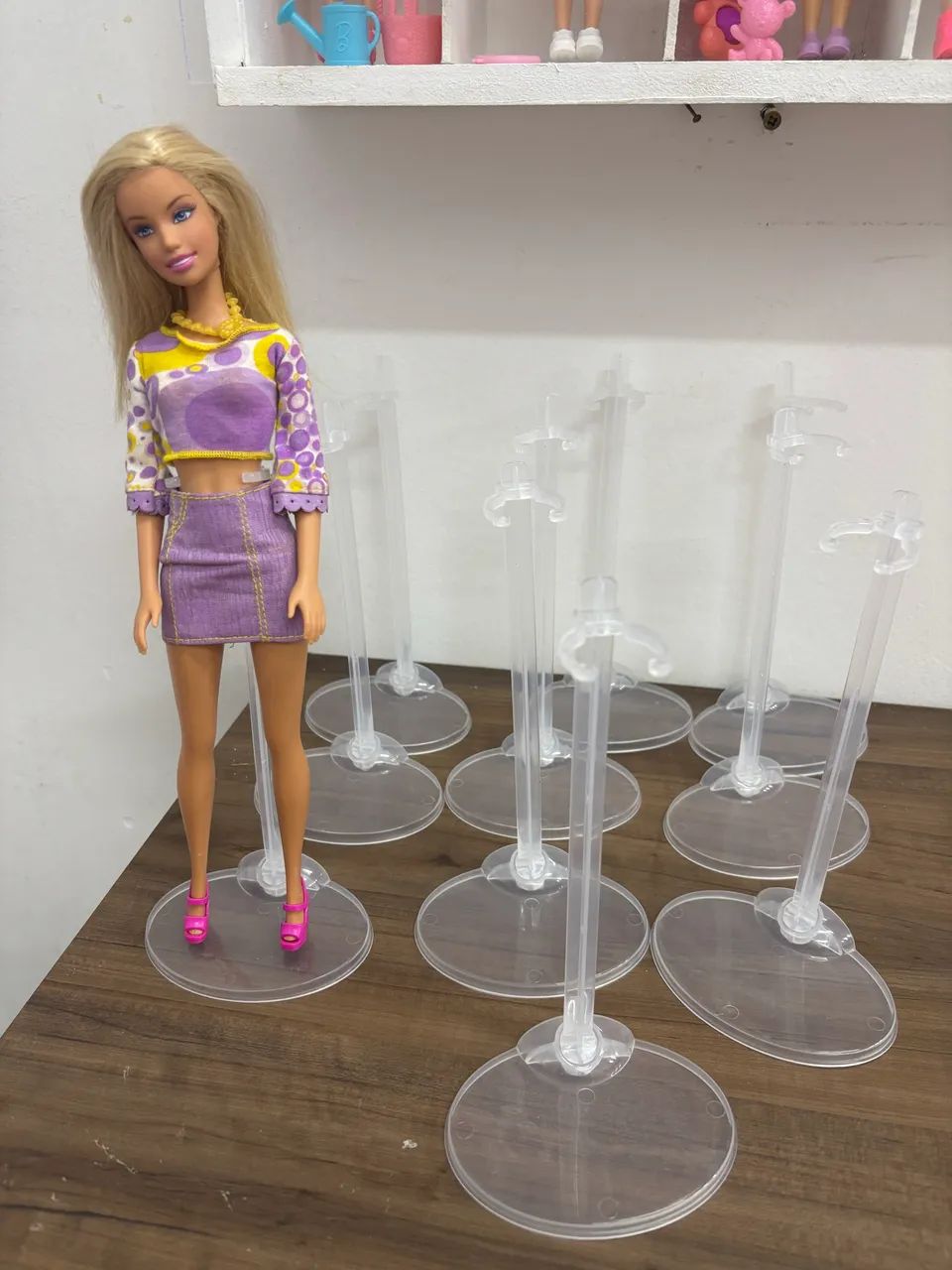 10 suportes para barbie 