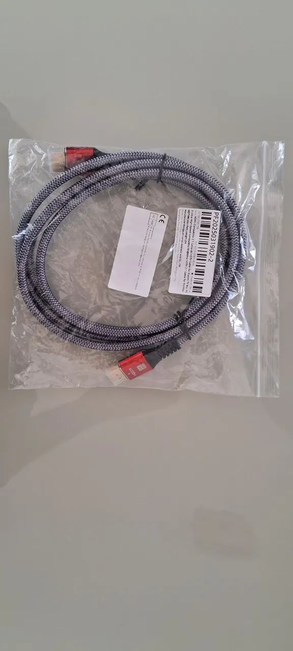 Cabo HDMI 2.1 8K COMPATÍVEL PS5, Nintendo switch 1 e 2 e PC - Foto 2