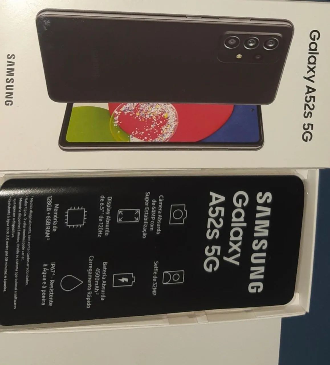 SAMSUNG A52- VIM BUSCAR