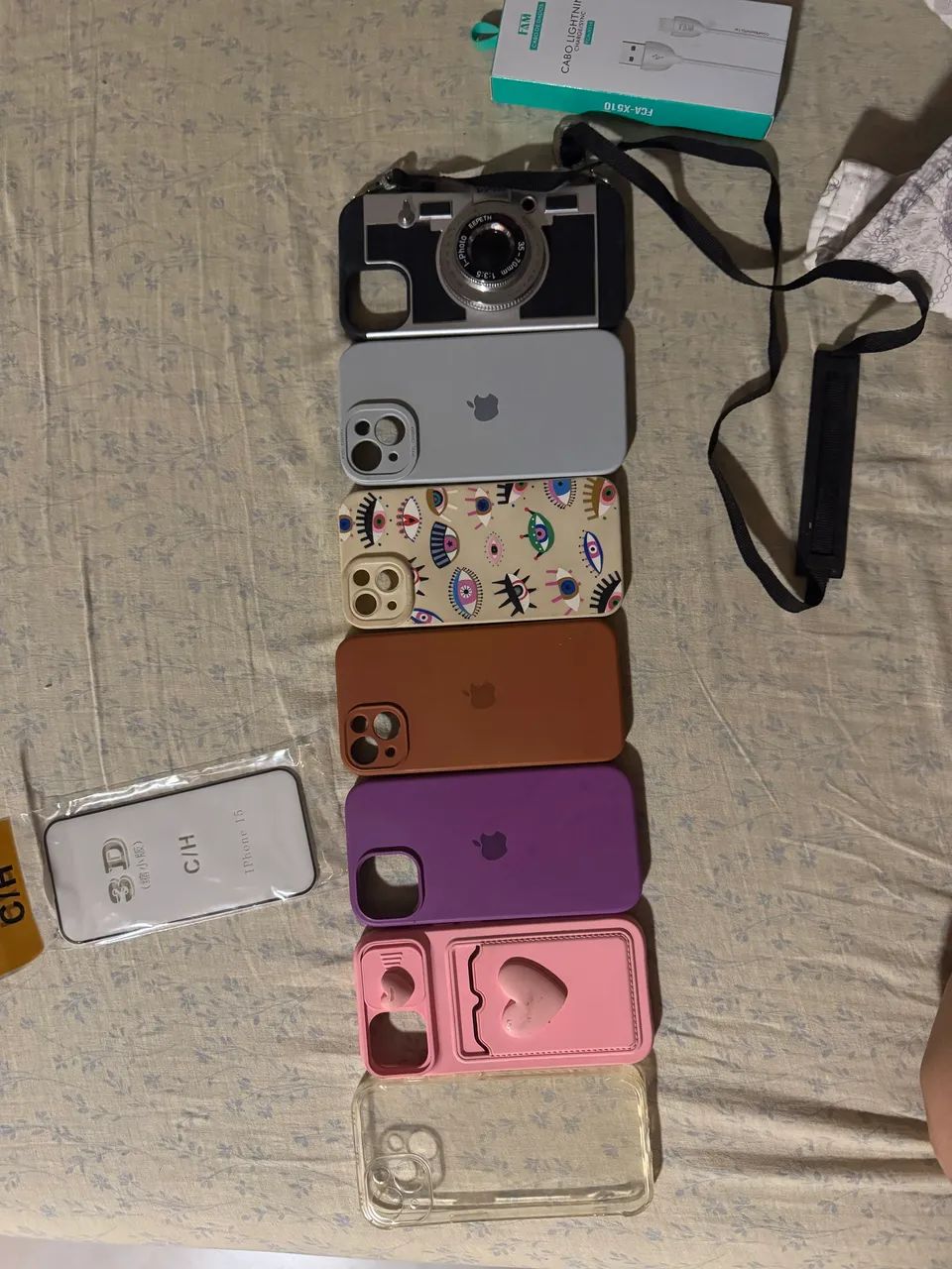 Capas para iPhone 15 + película  - Foto 2