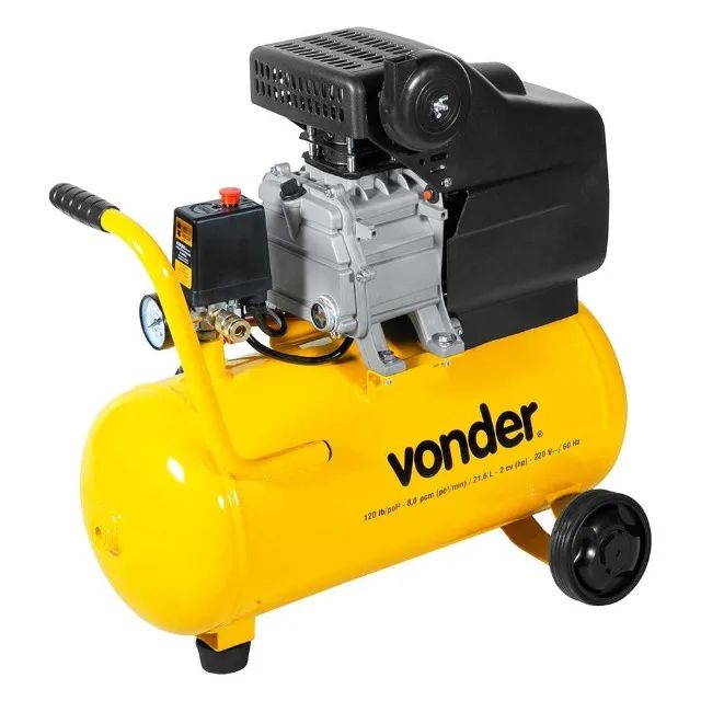 Compressor de Ar 21,6 LItros 8,0 PCM 220v MCV216 Vonder - Foto 2