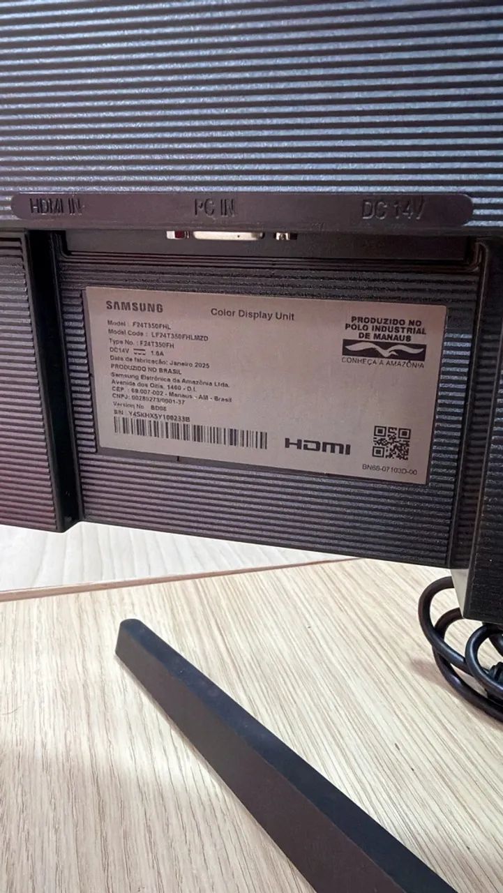 Monitor Samsung 24 polegadas - Foto 2
