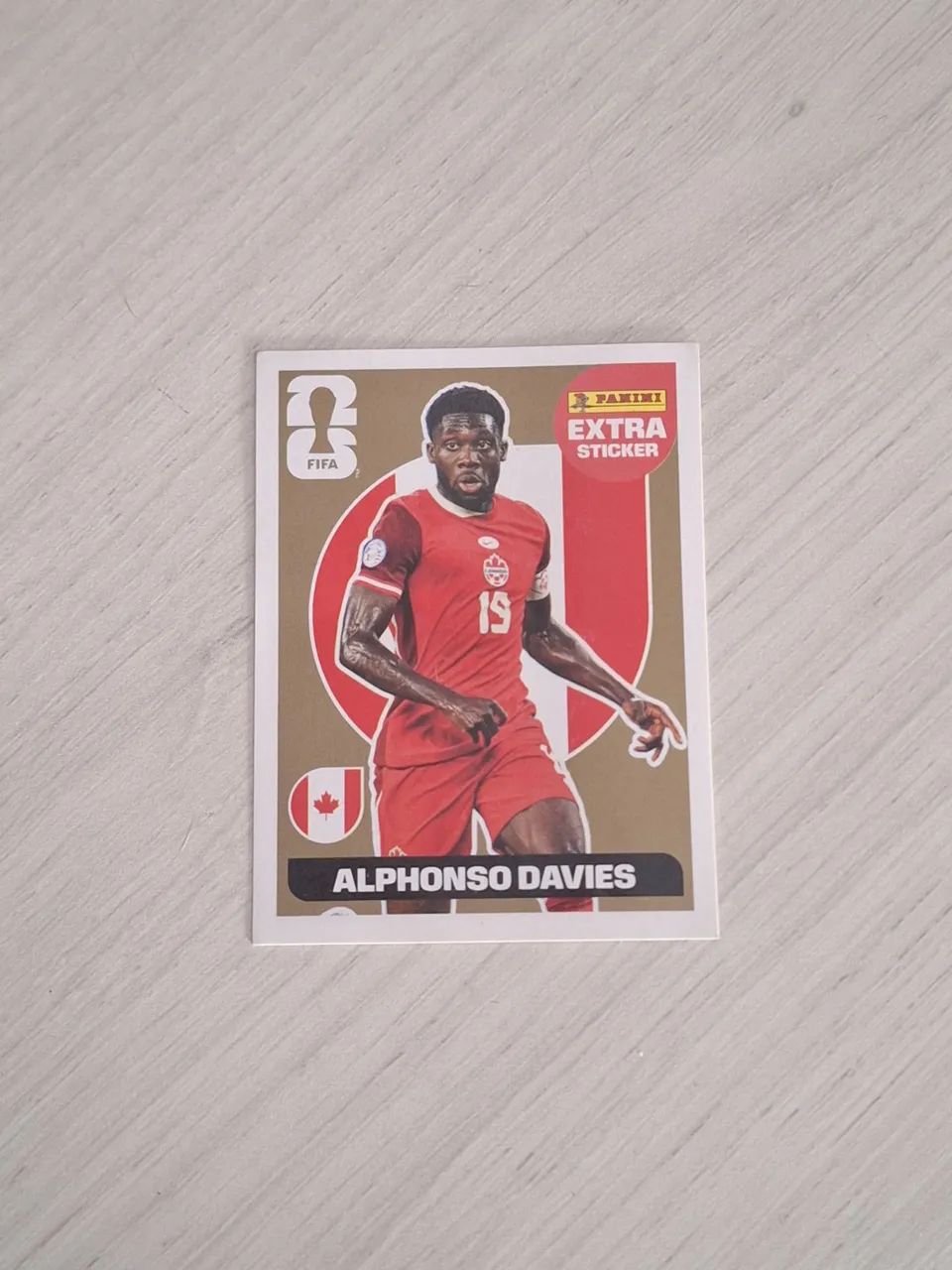 Figurinha Dourada Legend Alphonso Davies