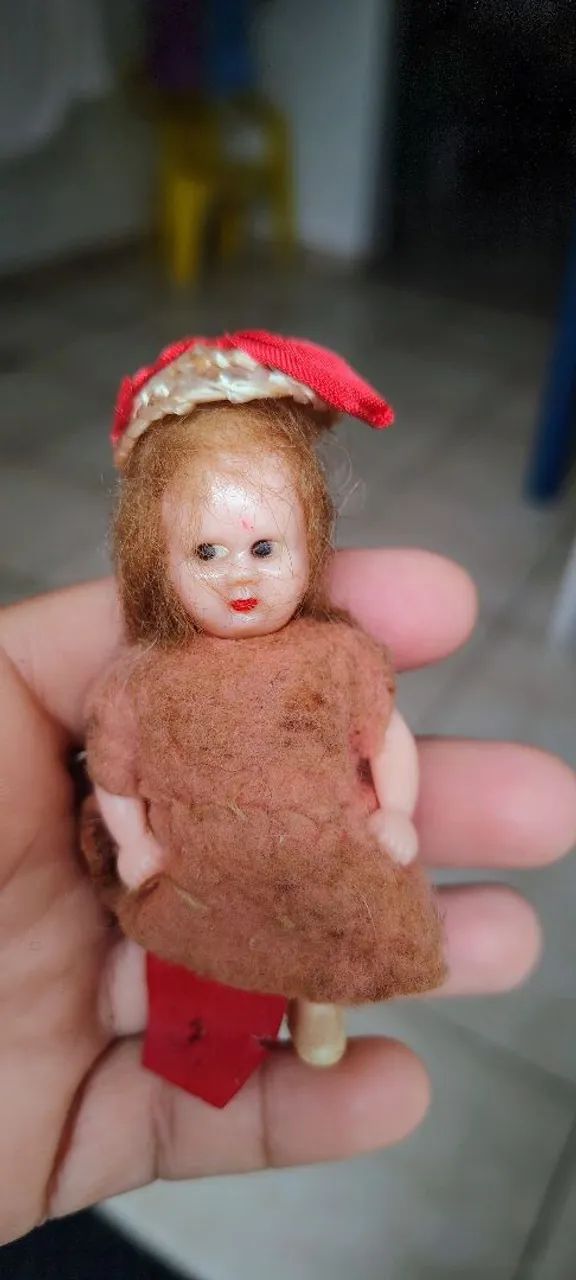 Boneca vintage mini Doll estrelinha rara