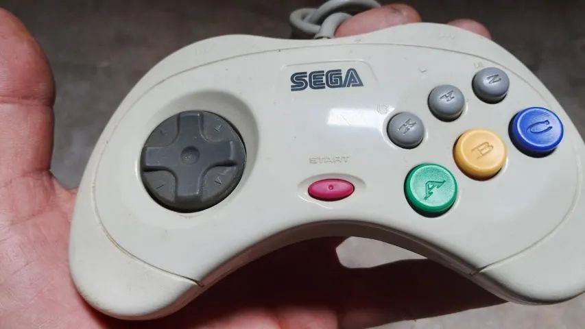 CONTROLE SEGA SATURNO ESTADO DE NOVO... SÃO PAULO ZL