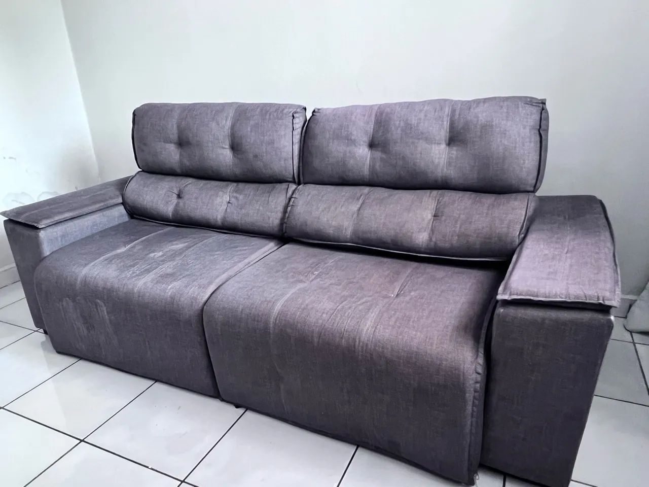 Sofá retrátil e reclinável  - Foto 4